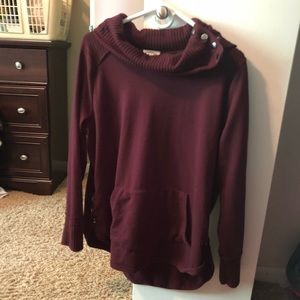 Maurice’s mock neck sweatshirt